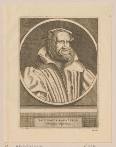 Portrait of Ludwig Lavater