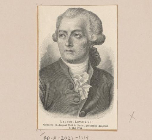 Portrait of Antoine Lavoisier