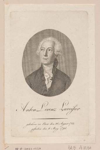 Portrait of Antoine Lavoisier
