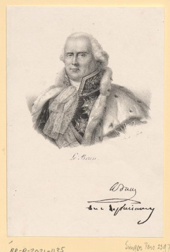 Portrait of Charles-François Lebrun