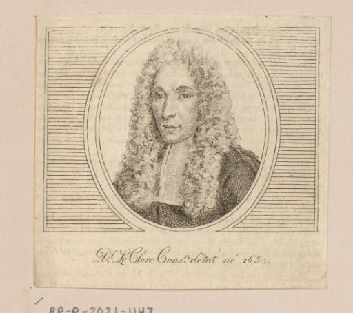 Portrait of Daniel Le Clerc