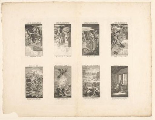 Eight biblical scenes