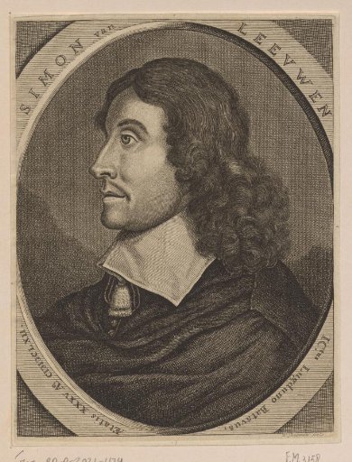 Portrait of Simon van Leeuwen at the age of 35