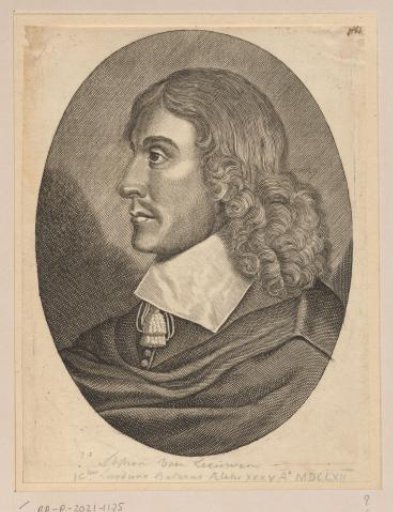 Portrait of Simon van Leeuwen at the age of 35
