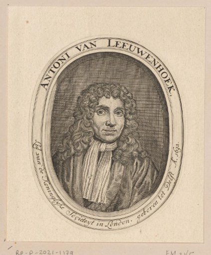 Portrait of Anthony van Leeuwenhoek