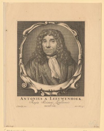 Portrait of Anthony van Leeuwenhoek