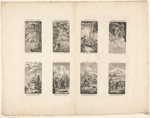 Eight biblical scenes