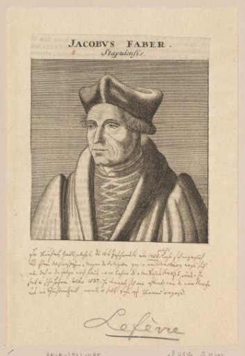 Portrait of Jacobus Lefèvre