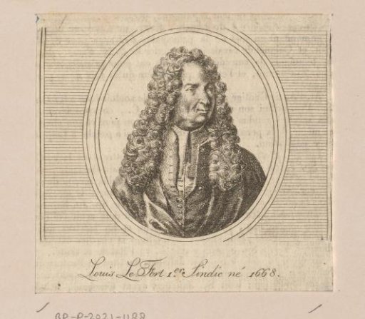 Portrait of Louis Le Fort