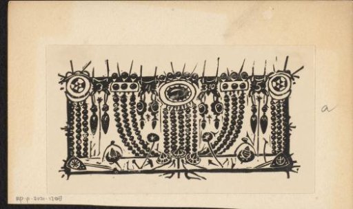 Title page with jewelry