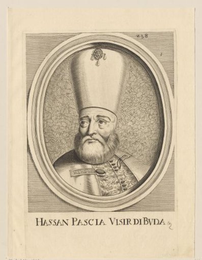 Portrait of a pasha named Hassan