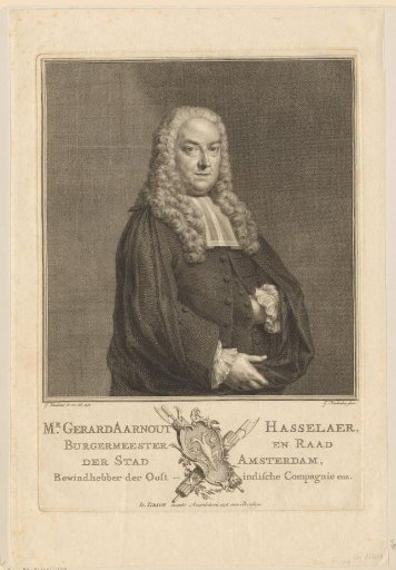Portrait of Gerard Aarnout Hasselaer