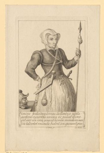 Portrait of Kenau Simonsdochter Hasselaer