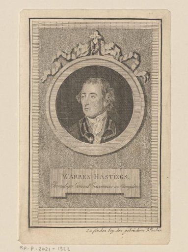 Portrait of Warren Hastings