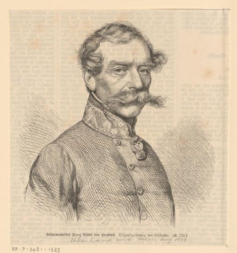 Portrait of Franz von Hauslab