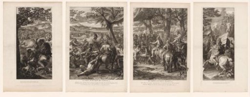 Porus Wounded in the Battle with Alexander the Great