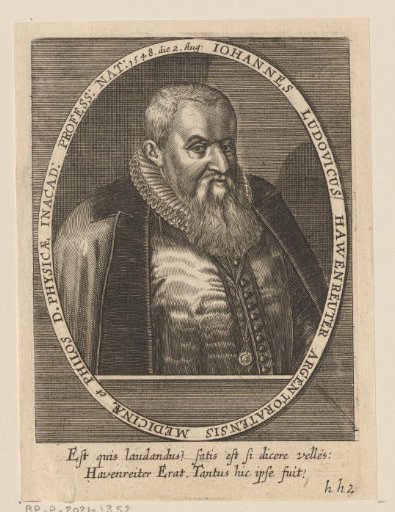 Portrait of Johann Ludwig Hauenreuter