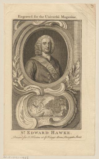 Portrait of Edward Hawke