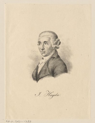 Portrait of Joseph Haydn