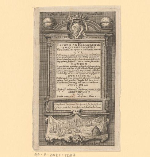 Monumental Tomb of Jacob van Heemskerck