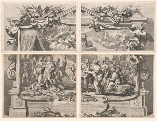 Promotion print for Joannes Baptista a Pfeiffersberg