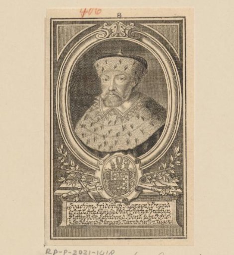 Portrait of Joachim Frederik of Brandenburg