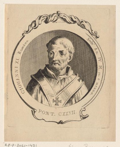 Portrait of Pope John XI