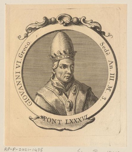 Portrait of Pope John VI