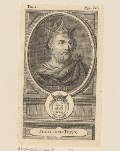 Portrait of John, King of England
