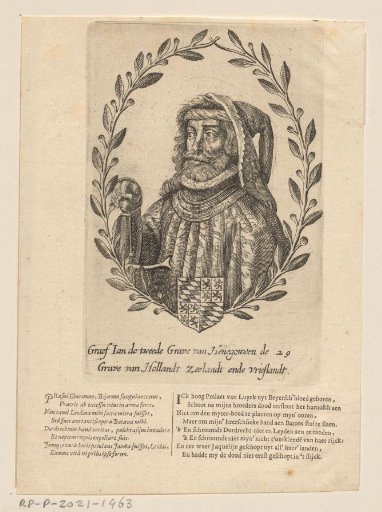 Portrait of Jan van Beieren