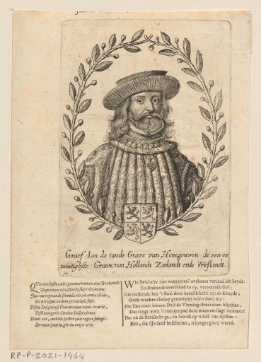 Portrait of Jan II, Count of Holland