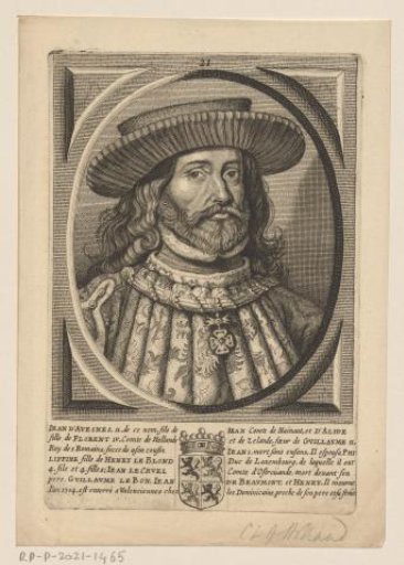 Portrait of Jan II, Count of Holland
