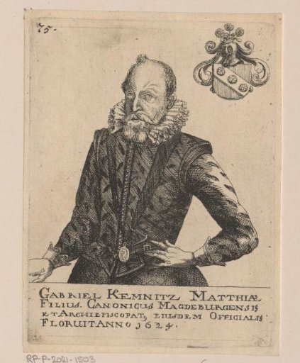 Portrait of Gabriel Chemnitz