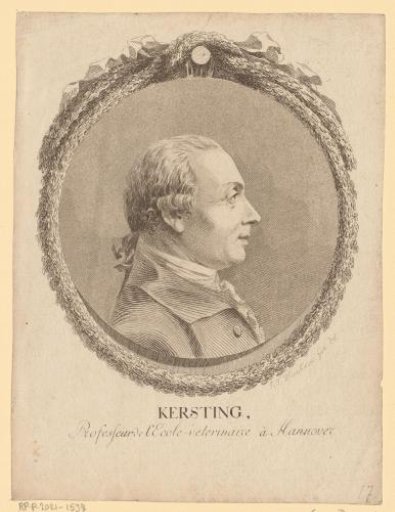 Portrait of Johann Adam Kersting