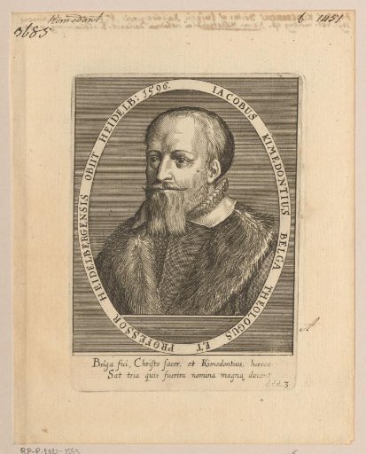 Portrait of Jacobus Kimedoncius