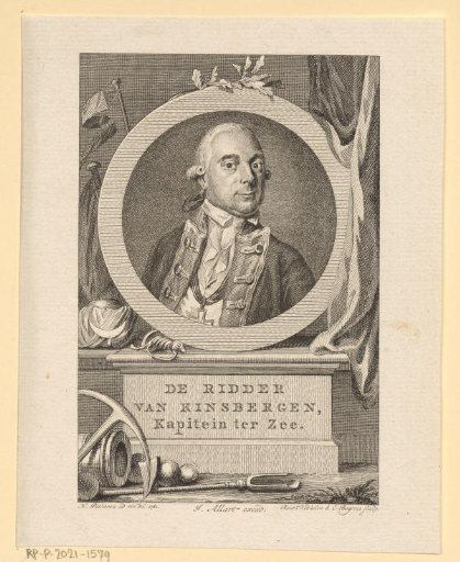 Portrait of Jonkheer Jan Hendrik van Kinsbergen