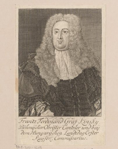 Portrait of Franz Ferdinand Count Kinsky