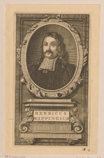 Portrait of Henricus Kipping