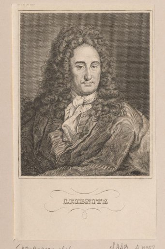 Portrait of Gottfried Wilhelm Leibniz
