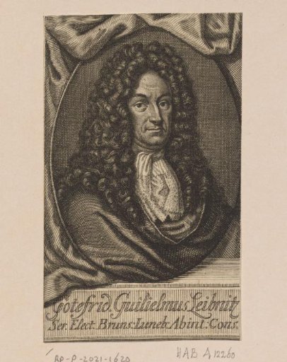 Portrait of Gottfried Wilhelm Leibniz