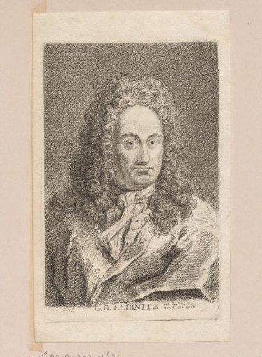 Portrait of Gottfried Wilhelm Leibniz