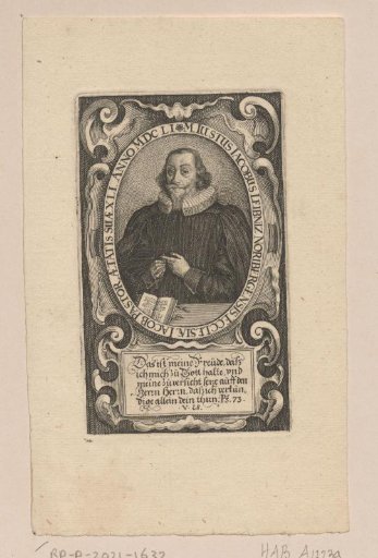Portrait of Justus Jacob Leibnitz at the age of 41