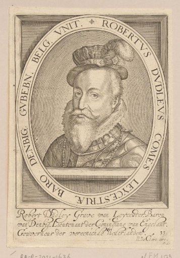 Portrait of Robert Dudley, Earl of Leicester