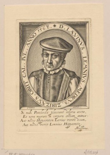 Portrait of Levinus Lemnius