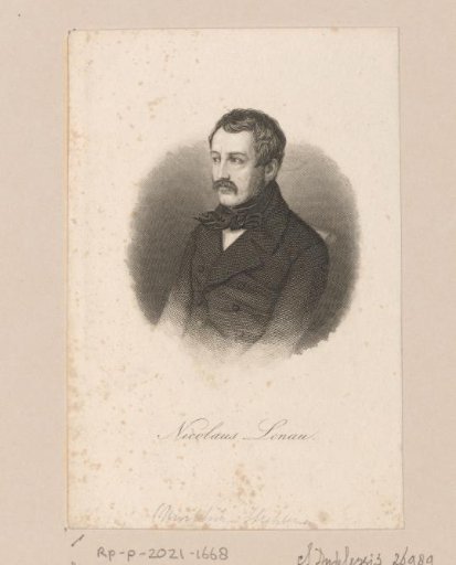Portrait of Nikolaus Lenau