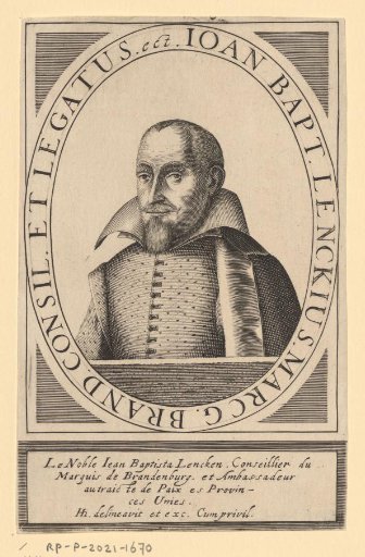 Portrait of Johann Baptist Lenck