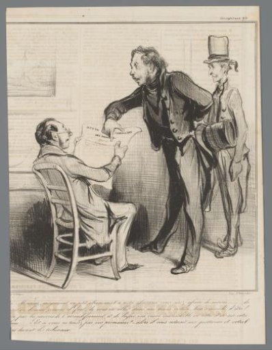 Robert Macaire and Bertrand as undertakers