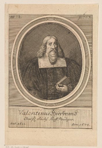 Portrait of Valentin Heerbrand