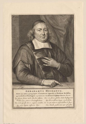 Portrait of Abraham Heidanus