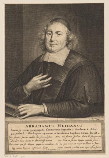 Portrait of Abraham Heidanus